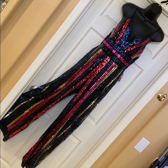 Express Other - Sequin Jumpsuit